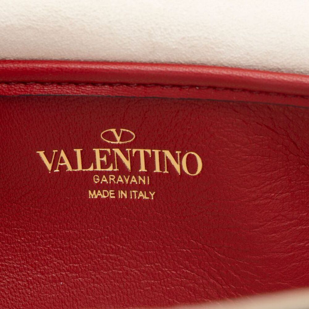 Valentino Calfskin Rockstud Spike Up Top Handle - Picture 7 of 12